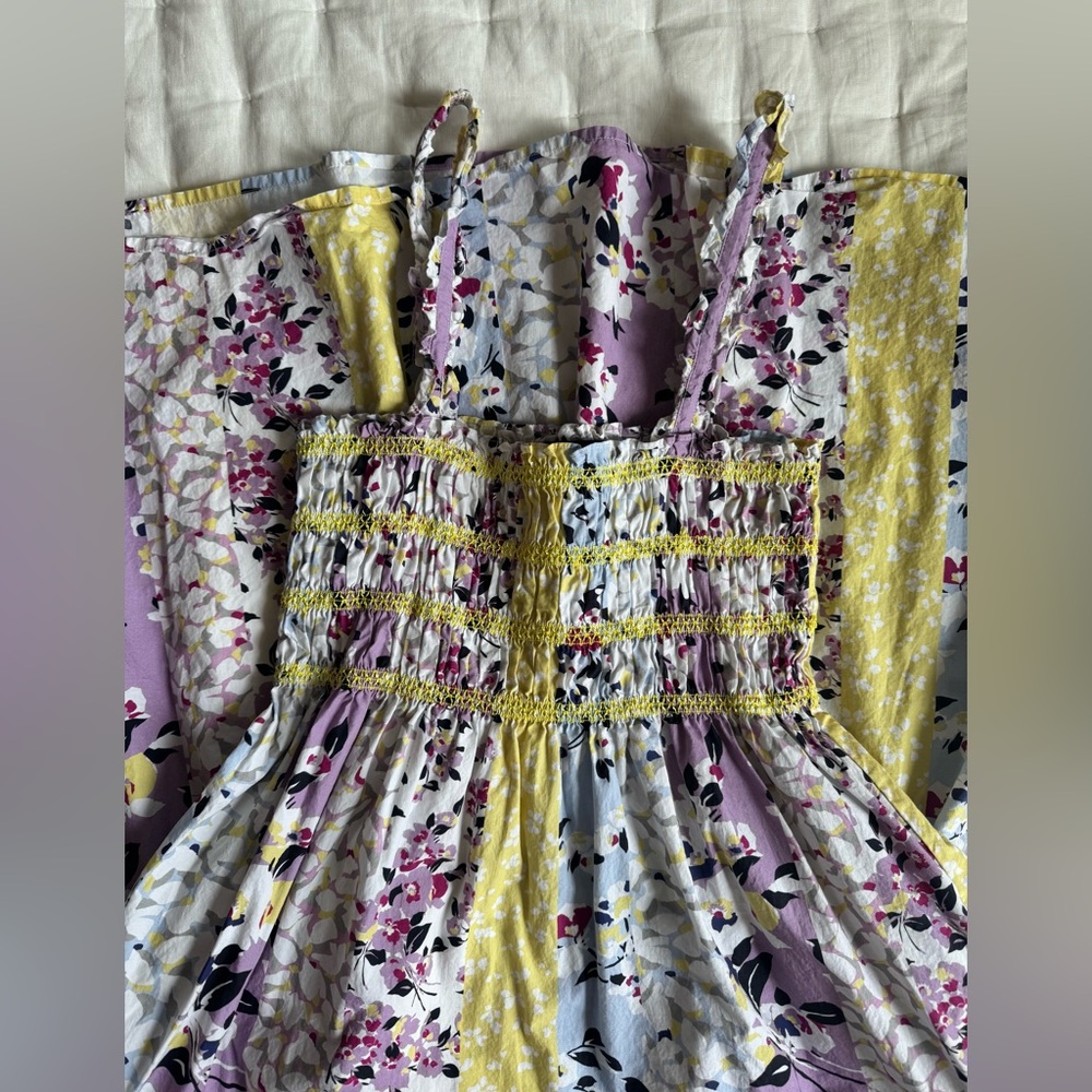 FRENCH CONNECTION
Ekeze River Rhodes Floral Sundress In Yellow - Picture 4 of 5